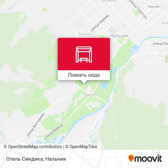 Карта Отель Синдика