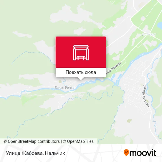 Карта Улица Жабоева