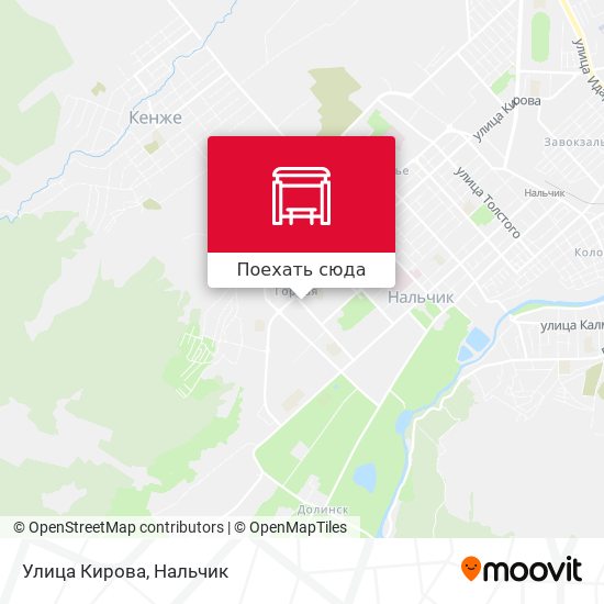 Карта Улица Кирова