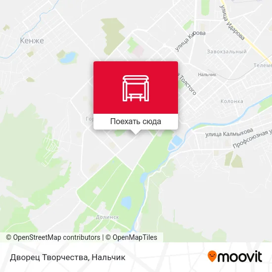Карта Дворец Творчества