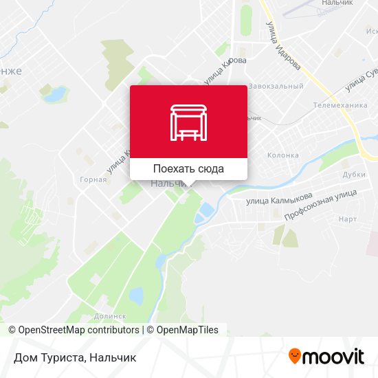 Карта Дом Туриста