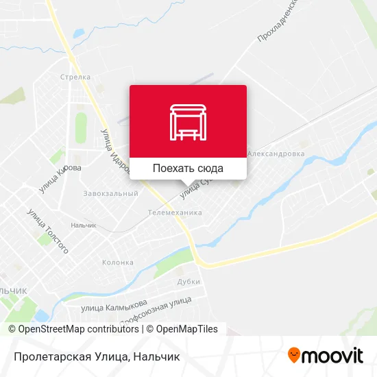Карта Пролетарская Улица