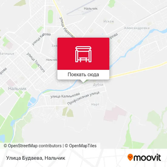 Карта Улица Будаева
