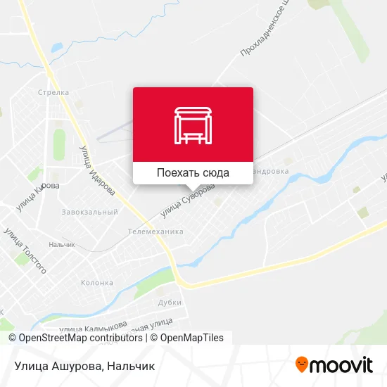 Карта Улица Ашурова