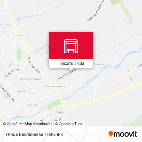 Карта Улица Бесланеева
