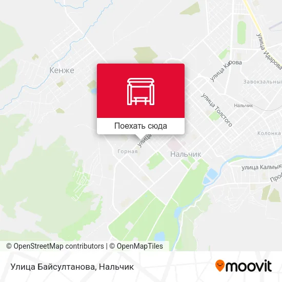 Карта Улица Байсултанова