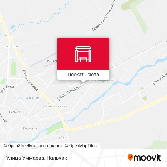 Карта Улица Уммаева