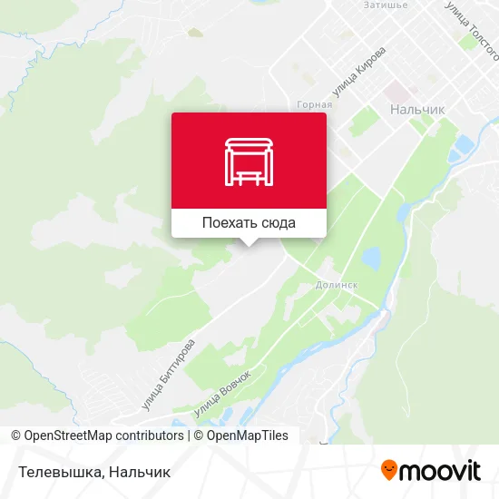 Карта Телевышка