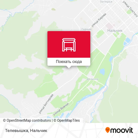 Карта Телевышка