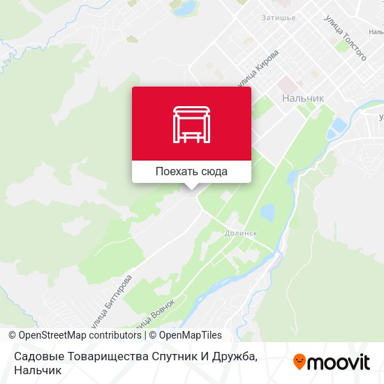 Карта Садовые Товарищества Спутник И Дружба