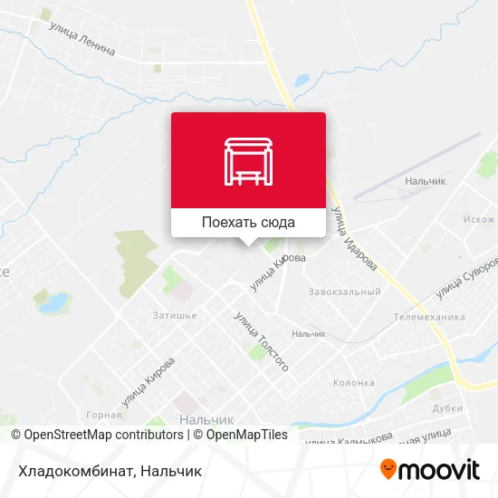 Карта Хладокомбинат