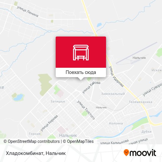 Карта Хладокомбинат