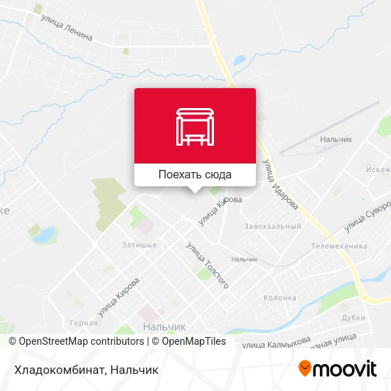 Карта Хладокомбинат