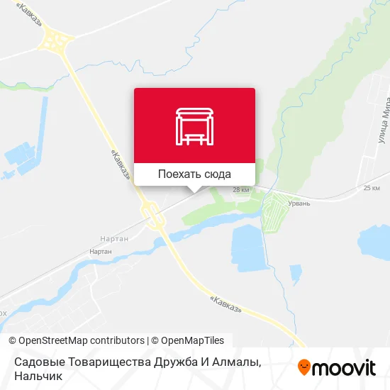 Карта Садовые Товарищества Дружба И Алмалы