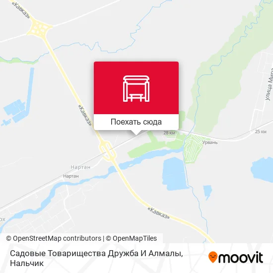 Карта Садовые Товарищества Дружба И Алмалы