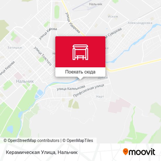 Карта Керамическая Улица
