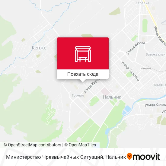 Карта Министерство Чрезвычайных Ситуаций