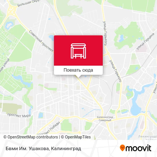 Карта Бвми Им. Ушакова