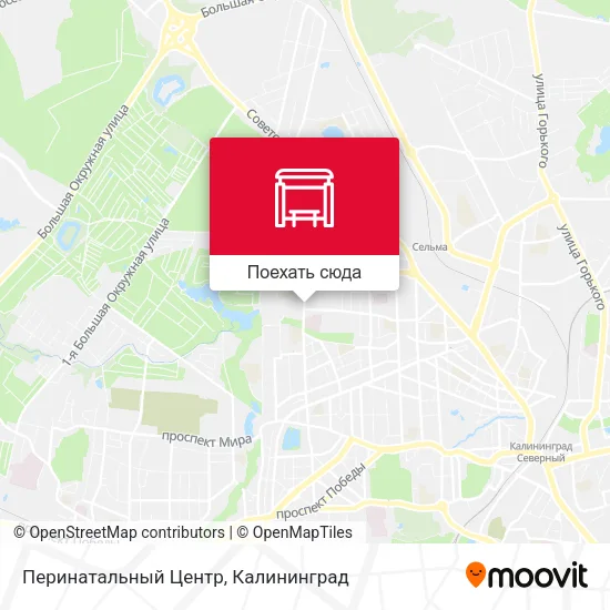 Карта Перинатальный Центр