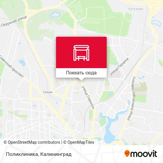 Карта Поликлиника