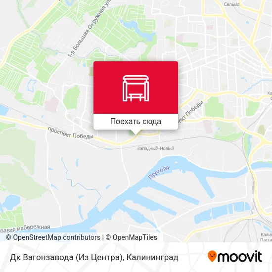 Карта Дк Вагонзавода (Из Центра)