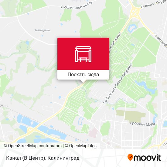 Карта Канал (В Центр)