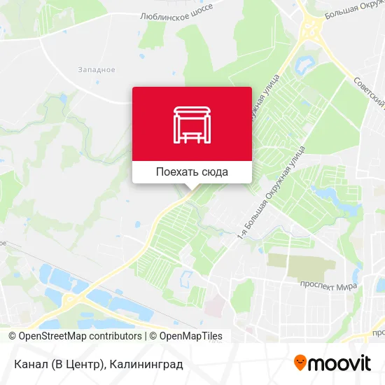 Карта Канал (В Центр)