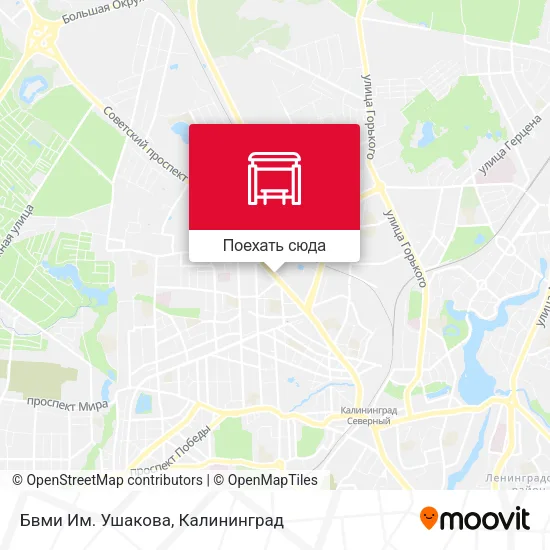Карта Бвми Им. Ушакова