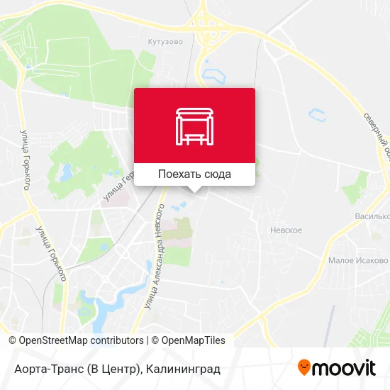 Карта Аорта-Транс (В Центр)