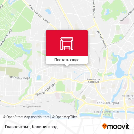 Карта Главпочтамт