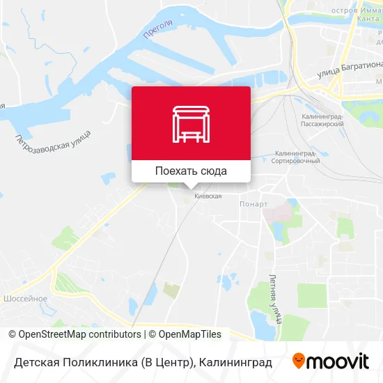 Карта Детская Поликлиника (В Центр)