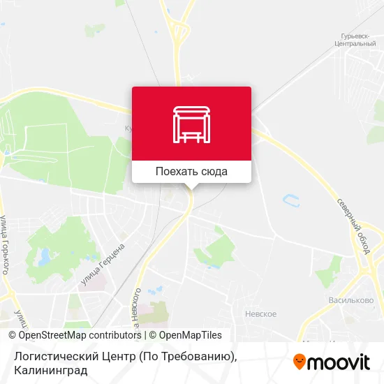 Карта Логистический Центр (По Требованию)