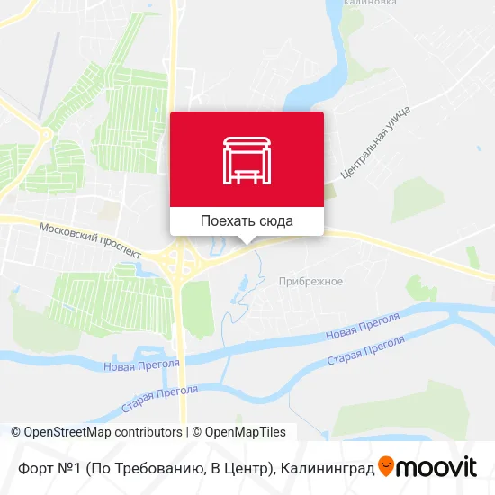 Карта Форт №1 (По Требованию, В Центр)
