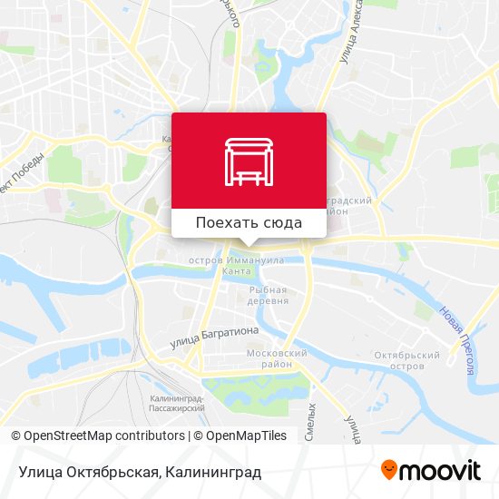 Карта Улица Октябрьская