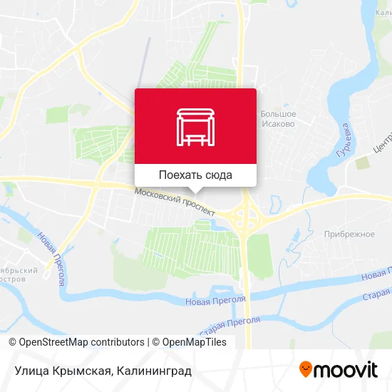 Карта Улица Крымская