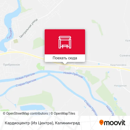 Карта Кардиоцентр (Из Центра)