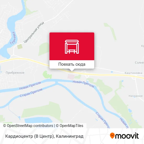 Карта Кардиоцентр (В Центр)