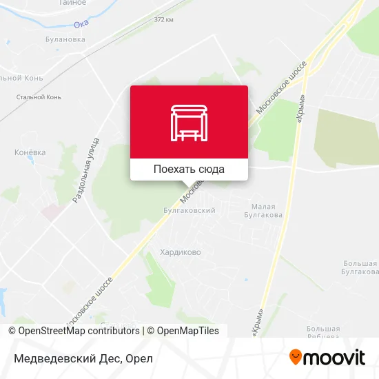 Карта Медведевский Дес