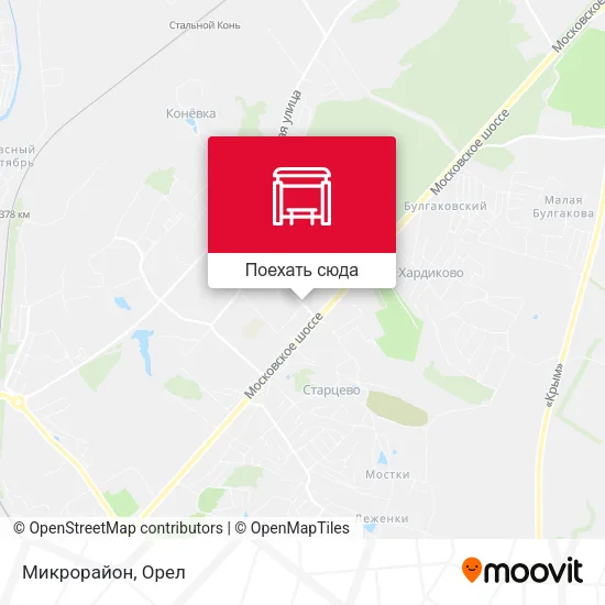 Карта Микрорайон