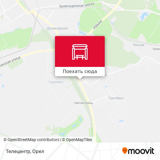 Карта Телецентр