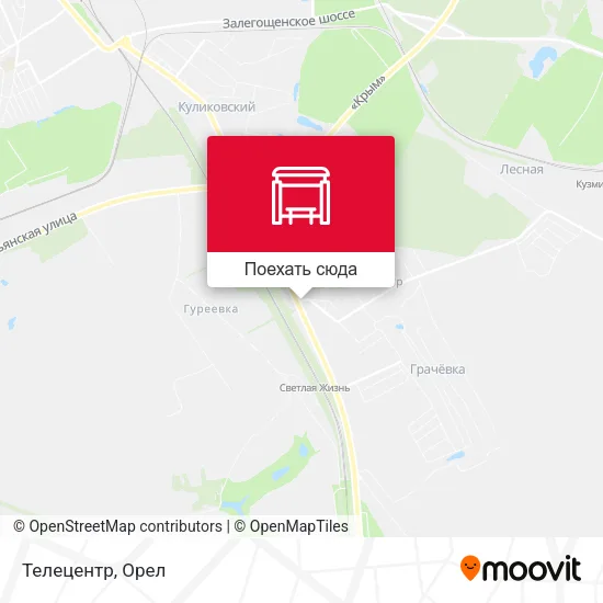 Карта Телецентр