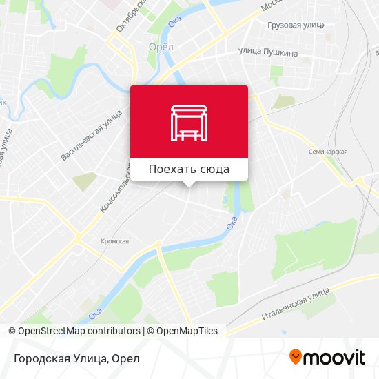Карта Городская Улица