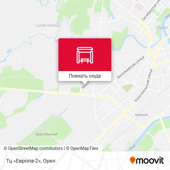 Карта Тц «Европа-2»