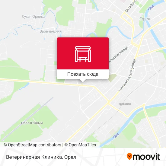 Карта Ветеринарная Клиника