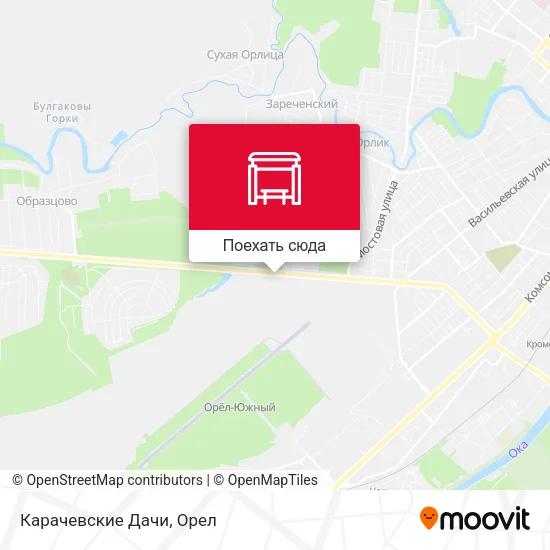 Карта Карачевские Дачи