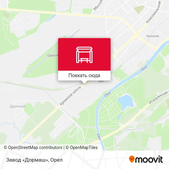 Карта Завод «Дормаш»