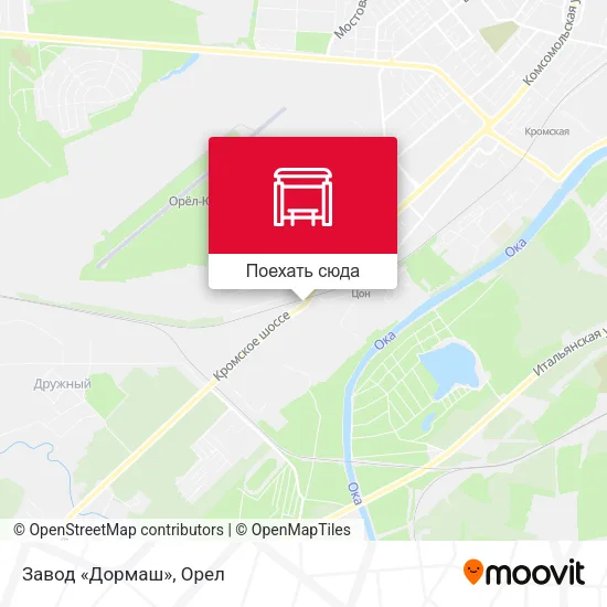 Карта Завод «Дормаш»