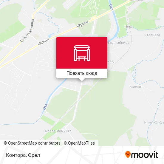Карта Контора