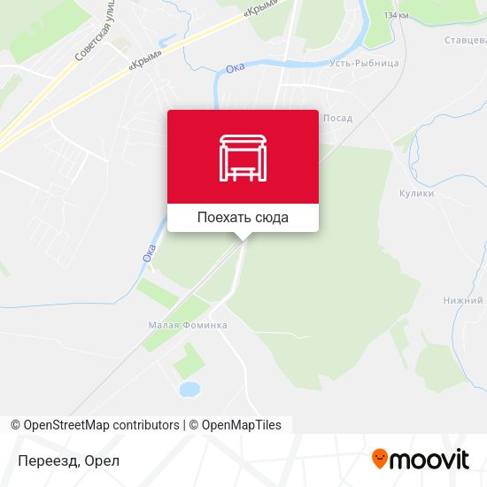 Карта Переезд