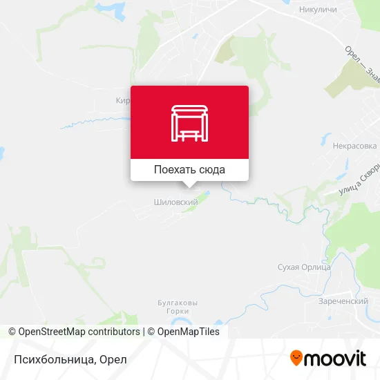Карта Психбольница